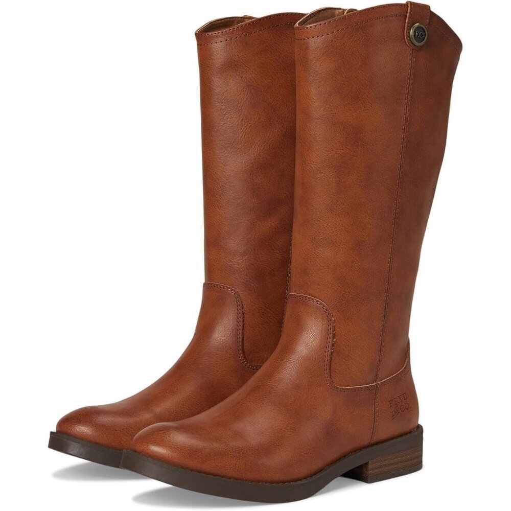 girls Cognac Kellie Button Riding (Little Kid/Big Kid)